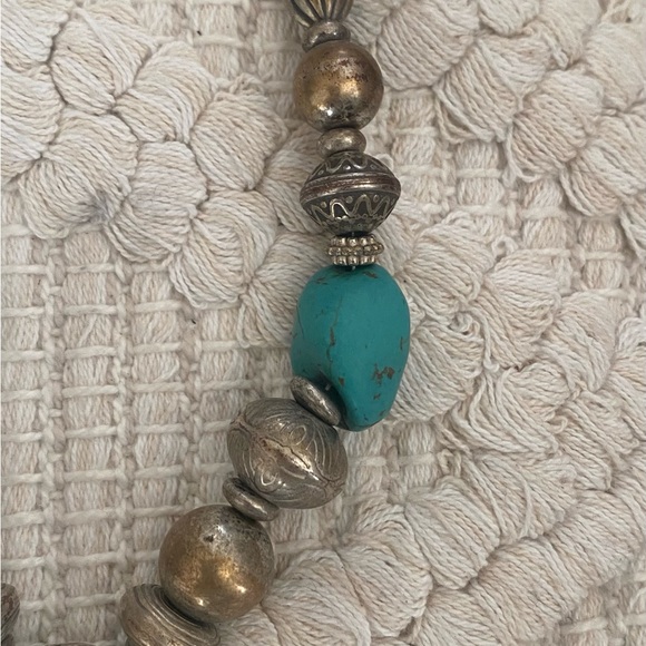 Turquoise Cross Necklace - Picture 4 of 12